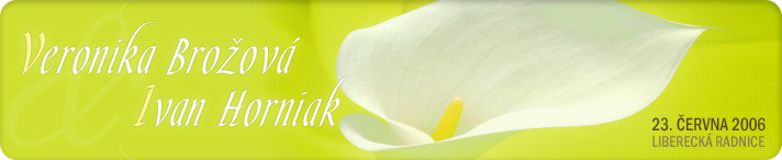 Vera a Ivan | Svatbika 23. ervna 2006