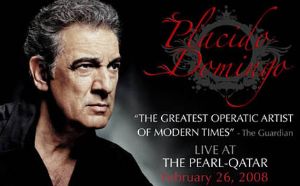 Plácido Domingo, Qatar