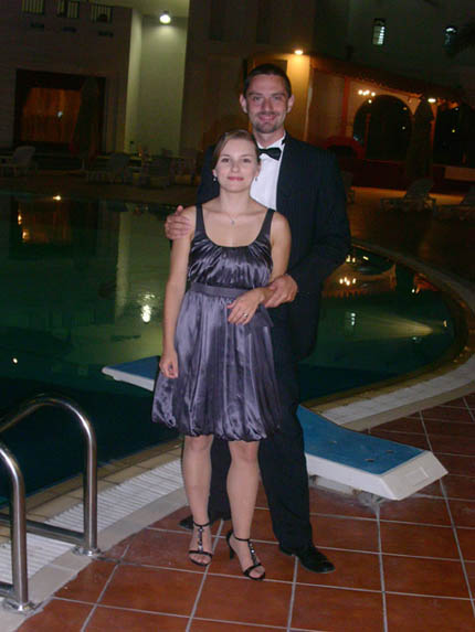 Verča a Ivan v gala