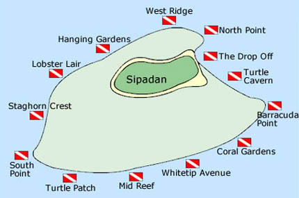 Sipadan Dive Sites