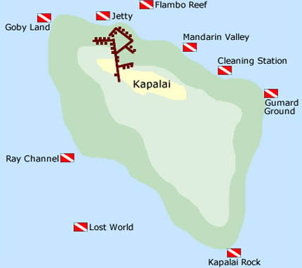 Kapalai Dive Sites