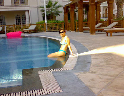 Slniecko pri bazene Slniecko pri bazene