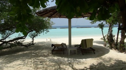 Maledivy2012 pláž