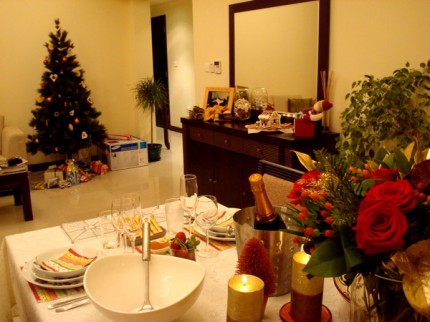 Vánoce 2009 - štědrovečerní stůl