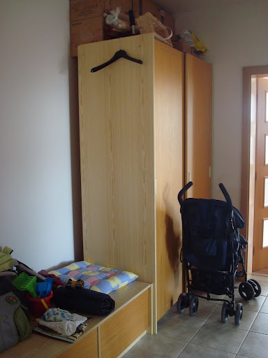 Kulovyblesk - chodba predtim