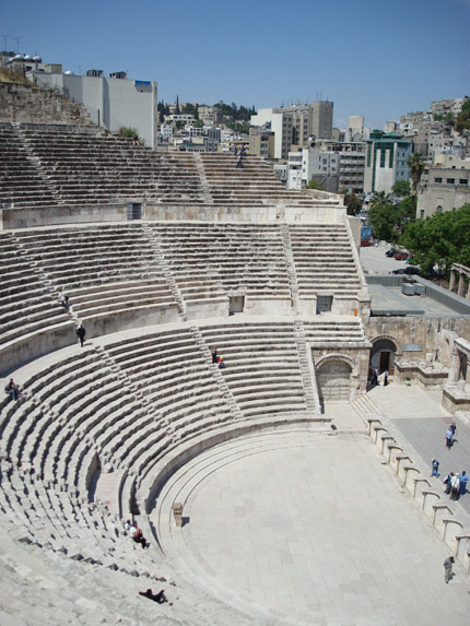 Ammán - římský amfiteátr
