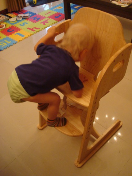 Židlička - nově výlez