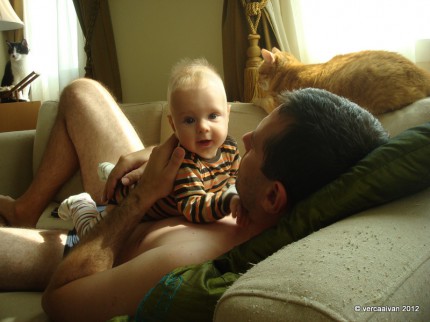 Theo a Bertik (říjen 2011)