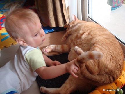 Theo a Bertík (únor 2012)