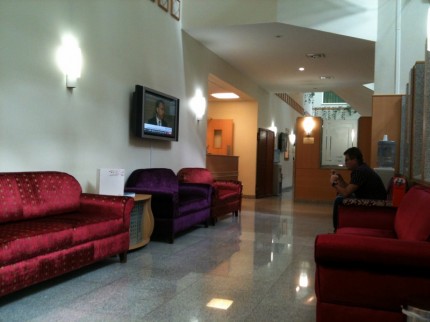 Al Ahli - čekárna ve Family Medicine