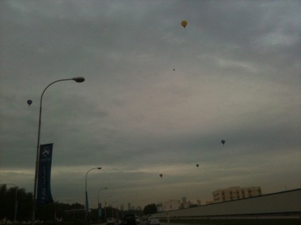 Momentky - Balóny nad Dohou