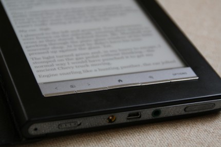 Sony Reader - tlačítka