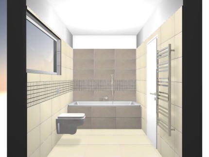 dum - horni velka koupelna vana