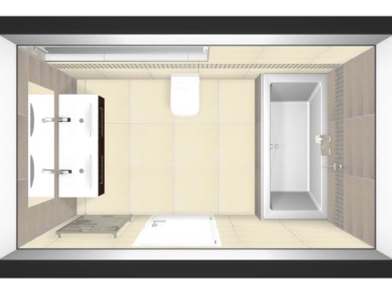 dum - horni velka koupelna shora