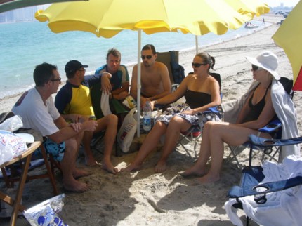 Opalování v Kataru Opalování v Kataru