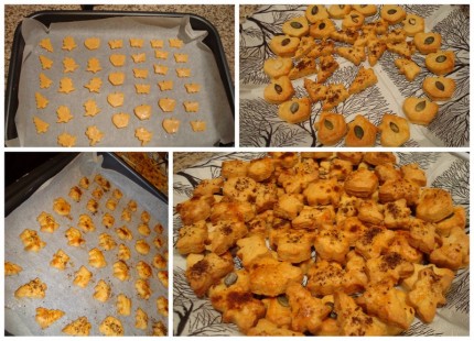 Domácí sýrové krekry