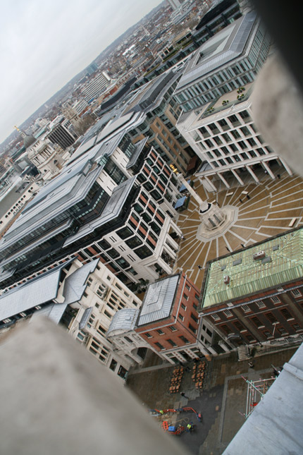 Výhled ze St. Paul's Cathedral